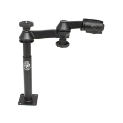 Double swivel arm with tele pole (approx. 200 mm) and base (approx. 225 mm) - Octagon connecting arm with mount (1.5 inch)
