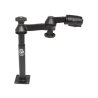 Double swivel arm with tele pole (approx. 200 mm) and base (approx. 225 mm) - Octagon connecting arm with mount (1.5 inch)