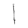 Double extension arm with spline post and GoPro adapter - total length approx. 900 mm, 3x short connecting arm