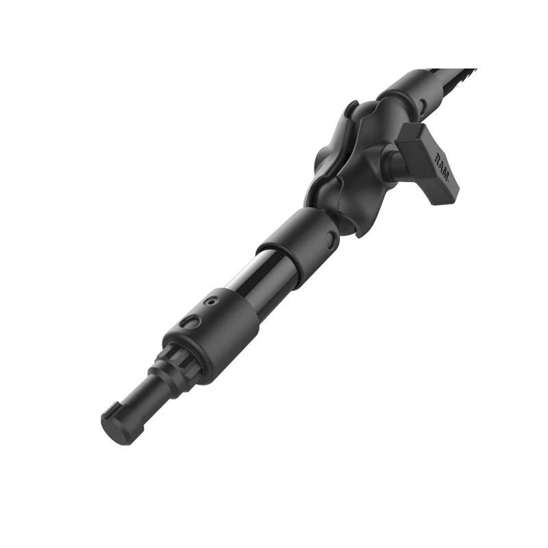Doppel-Verlängerungsarm mit Spline Post u. GoPro-Adapter - Gesamtlänge ca. 900 mm, 3x kurze Verbindungsarm