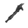 Double extension arm with spline post and GoPro adapter - total length approx. 900 mm, 3x short connecting arm