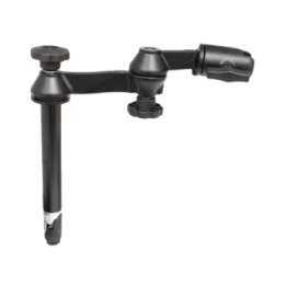 Doppel-Schwenkarm mit Tele-Pole (ca. 200 mm) - Octagon-Verbindungsarm