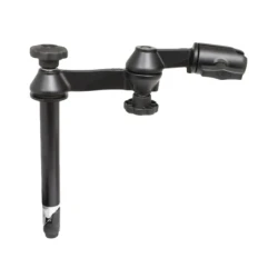 Double swivel arm with Tele-Pole (approx. 200 mm) - Octagon connecting arm