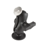 Assembly set with round clip casting adapter - round base plate (AMPS), short connecting arm