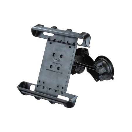 Double suction foot mount for Apple iPad Pro 9.7 - (1 inch), Tab-Tite cradle, centre connecting arm