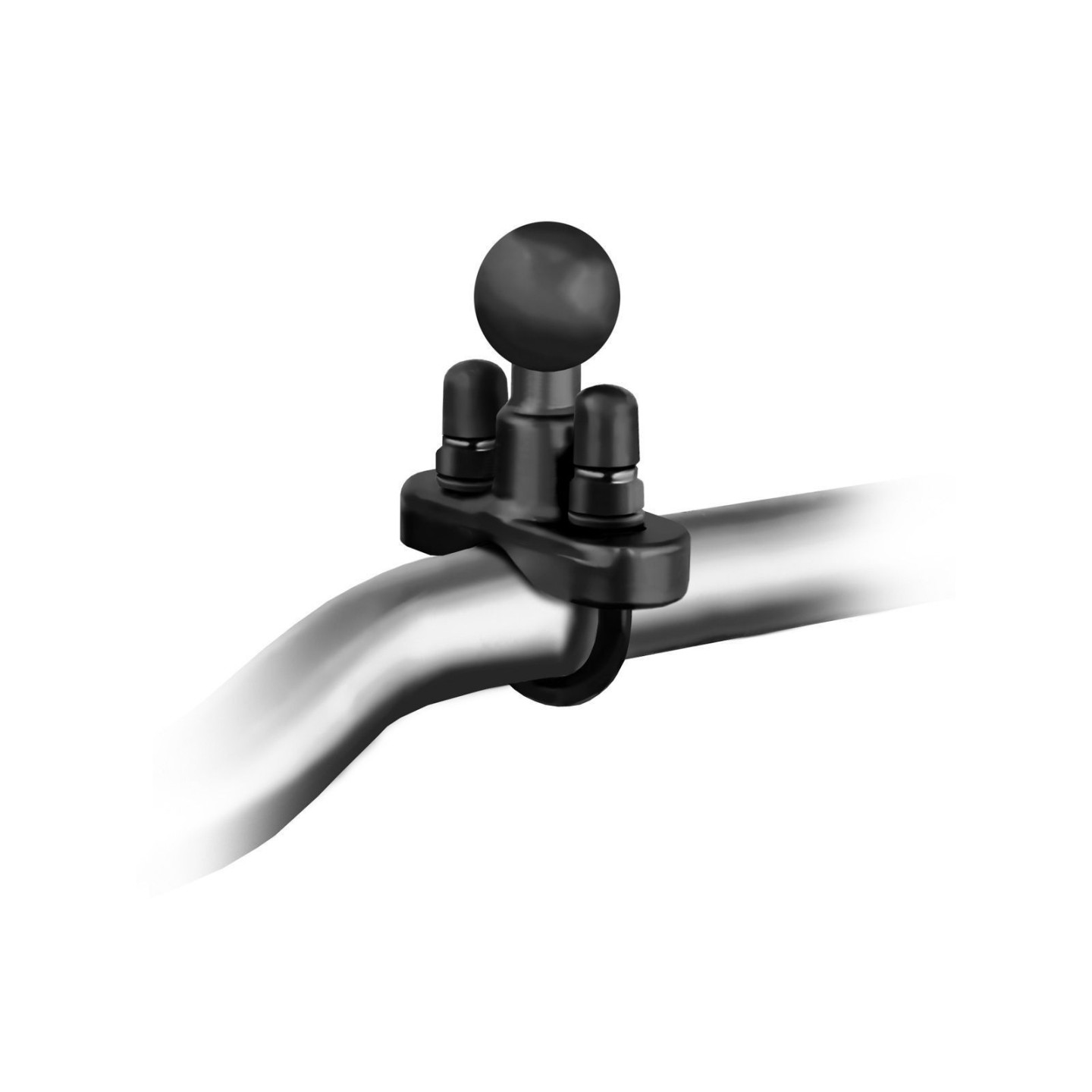 RAM Mounts Screw Clamp - B-Ball (1 inch), for diameters 12.7 - 31.8 mm, U-Bracket galvanized