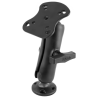 Assembly set for Humminbird/Apelco - round base plate (composite material), centre connecting arm (composite material)