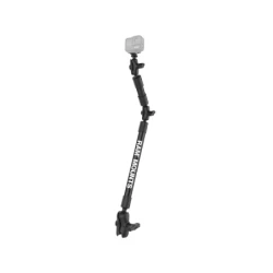 Doppel-Verlängerungsarm mit GoPro-Adapter - Gesamtlänge ca. 750 mm, 3x kurze Verbindungsarme, GoPro-Adapter,  (1 Zoll)
