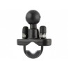 RAM Mounts Screw Clamp - B-Ball (1 inch), for diameters 12.7 - 31.8 mm, U-Bracket galvanized
