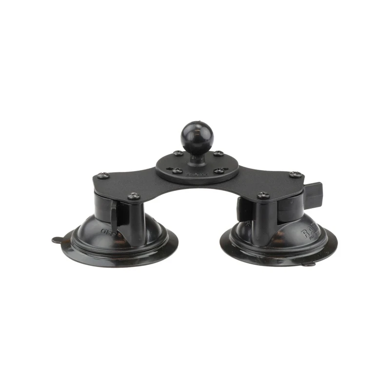 Double squeegee with round base plate (AMPS) - (1 inch), not mounted