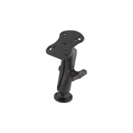 Aufbau-Set für Humminbird / Apelco 97 - runde Basisplatte (AMPS), mittlerer Verbindungsarm, Adapterplatte