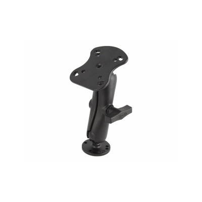 Aufbau-Set für Humminbird / Apelco 97 - runde Basisplatte (AMPS), mittlerer Verbindungsarm, Adapterplatte