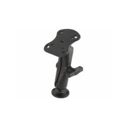 Aufbau-Set für Humminbird / Apelco 97 - runde Basisplatte (AMPS), mittlerer Verbindungsarm, Adapterplatte