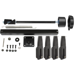 Secure-N-Motion Sicherungs-Kit für Tough-Tray Halter - Pin-Lock, inkl. 4 flachen Seitenarmen