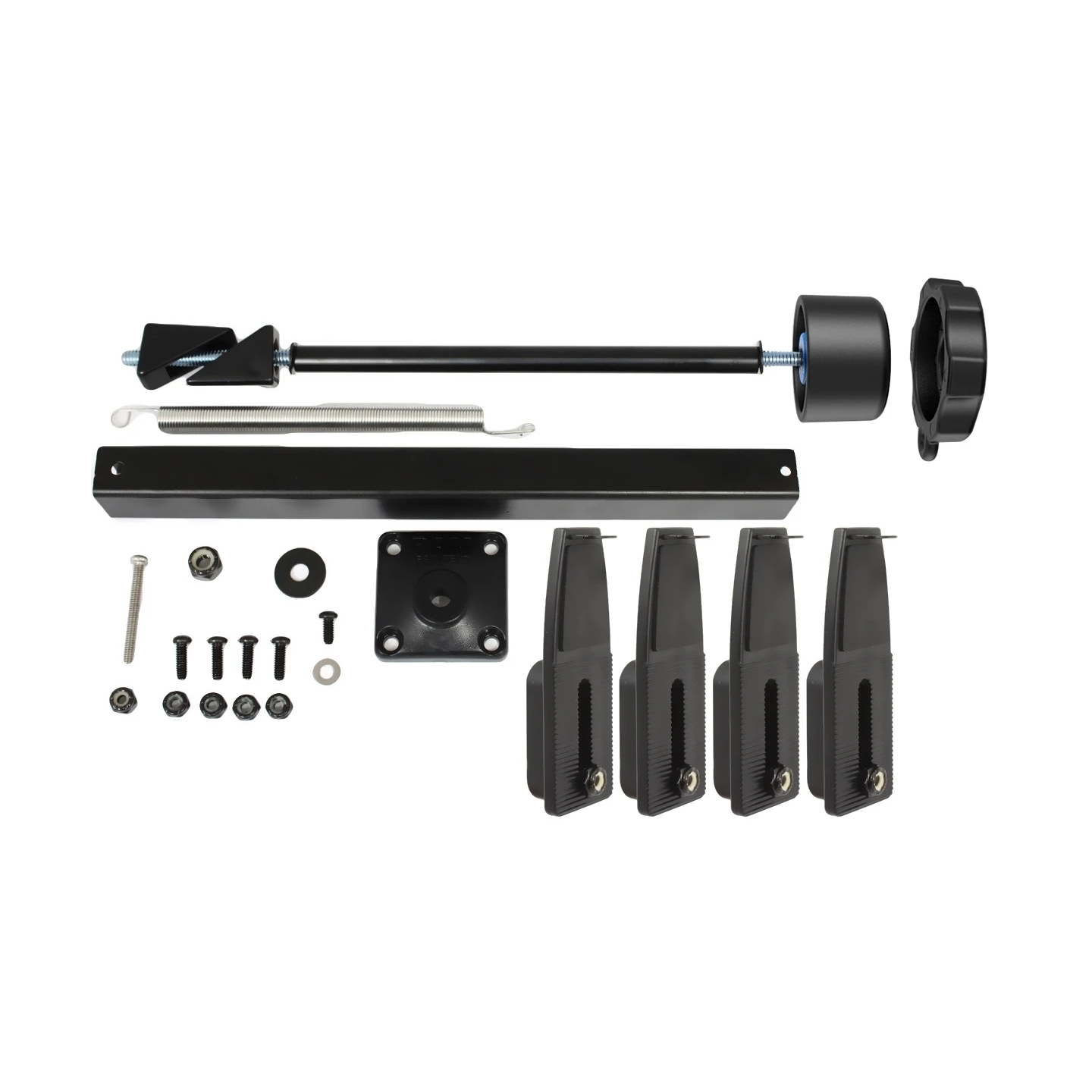 Secure-N-Motion Sicherungs-Kit für Tough-Tray Halter - Pin-Lock, inkl. 4 flachen Seitenarmen