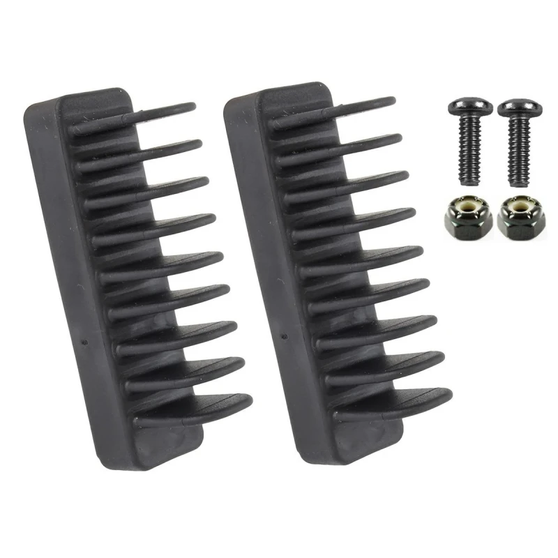 Replacement rubber lips for Power Grip scanner cradle - 2 pieces, screw set
