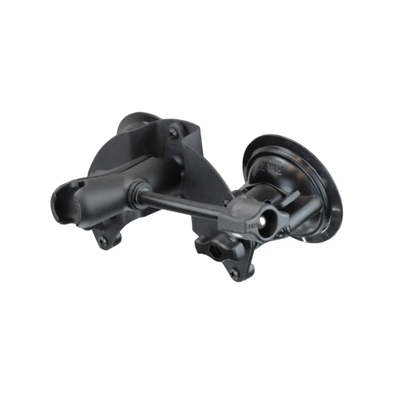 Double squeegee with centre connecting arm - (1 inch), long locking lever, ideal for curved surfaces