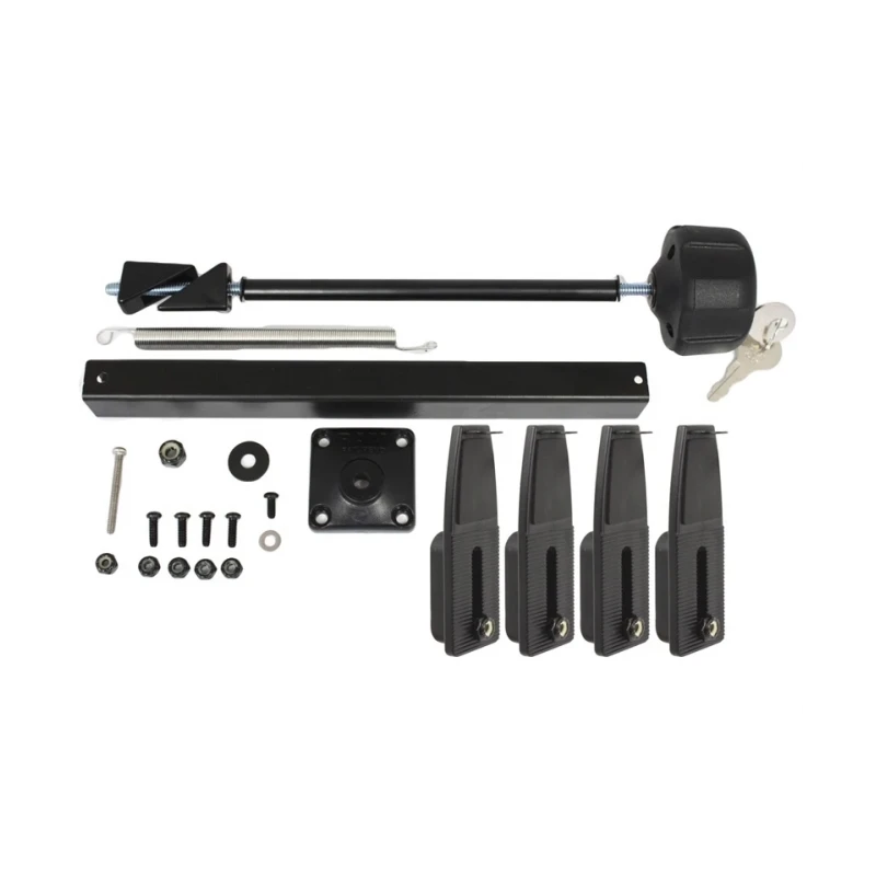 Secure-N-Motion safety kit for Tough-Tray holder - lock, 4 flat side arms