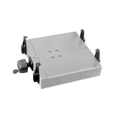 Secure-N-Motion Sicherungs-Kit für Tough-Tray halter - Schloss, 4 flache Seitenarme