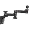 Double swivel arm for vertical wall mounting with (1.5 inch) - Vertical base