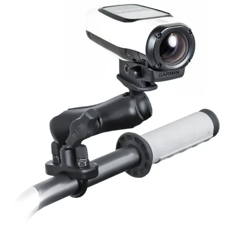 Lenker-Halterung Garmin VIRB Action Kameras -  (1 Zoll), Rohr-Klemme, mittlerer Verbindungsarm, VIRB-Adapter