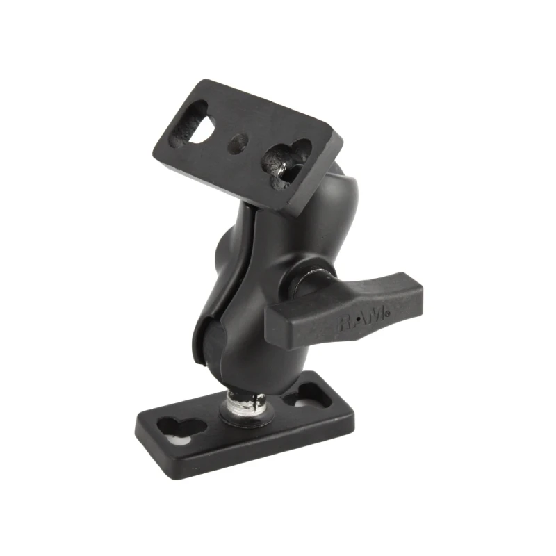 Assembly set for Bosch Rail Structures - 2x Bosch adapter plate, short connecting arm