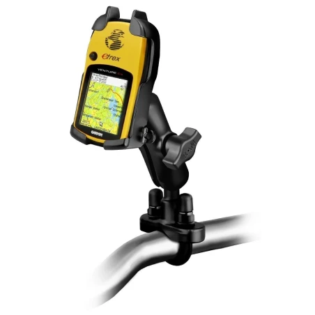 Lenker-Halterung Garmin eTrex Color Geräte -  (1 Zoll), Rohr-Klemme, mittlerer Verbindungsarm