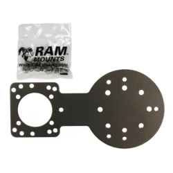 Double adapter plate with various perforated grids - Screw set