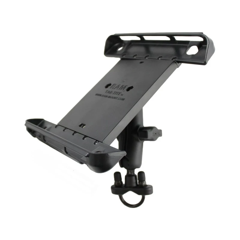 Lenker-/Rohr-Halterung 10 Zoll Tablets -  (1 Zoll), Rohr-Klemme, mittlerer Verbindungsarm, Tab-Tite Halteschale