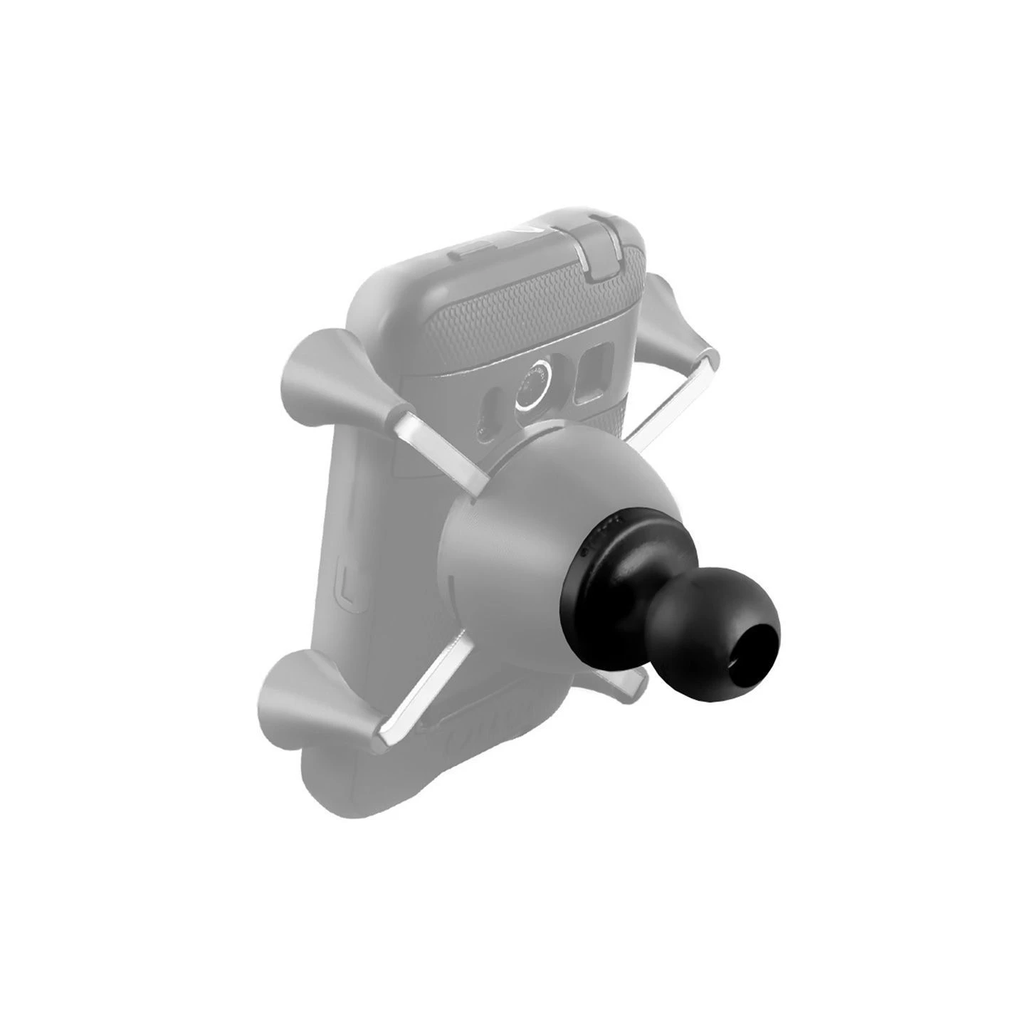 Ersatz-Kugel für X-Grip-Halteklammern (Smartphones bis 82,6 mm Breite) -  (1 Zoll), Verbundstoff