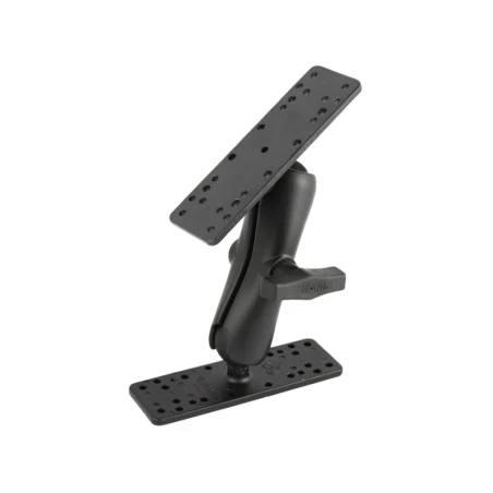 Assembly set - 2x adapter plate (with universal hole pattern), centre connecting arm