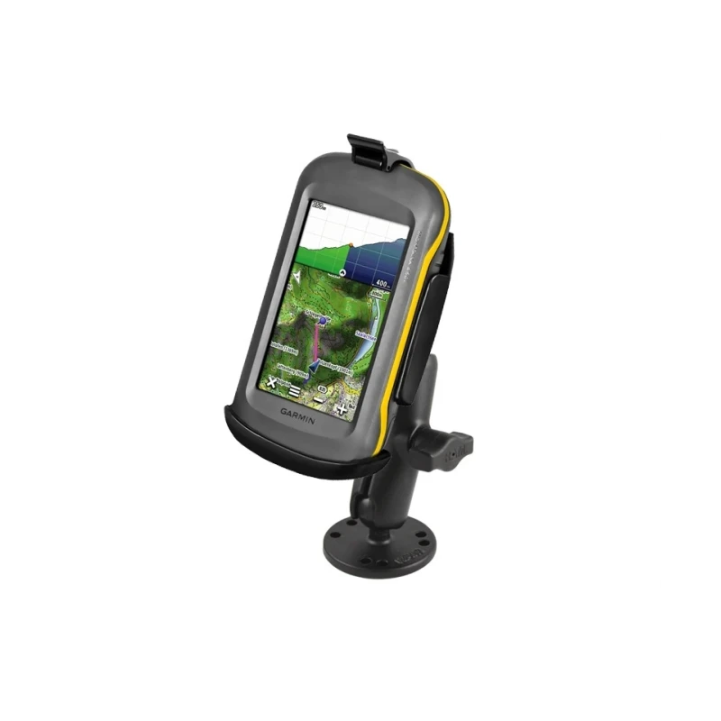 Aufbau-Halterung Garmin Montana Serie -  (1 Zoll), mit runder Basisplatte (AMPS)
