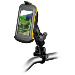 Lenker-Halterung Garmin Montana Serie -  (1 Zoll), Rohr-Klemme, mittlerer Verbindungsarm