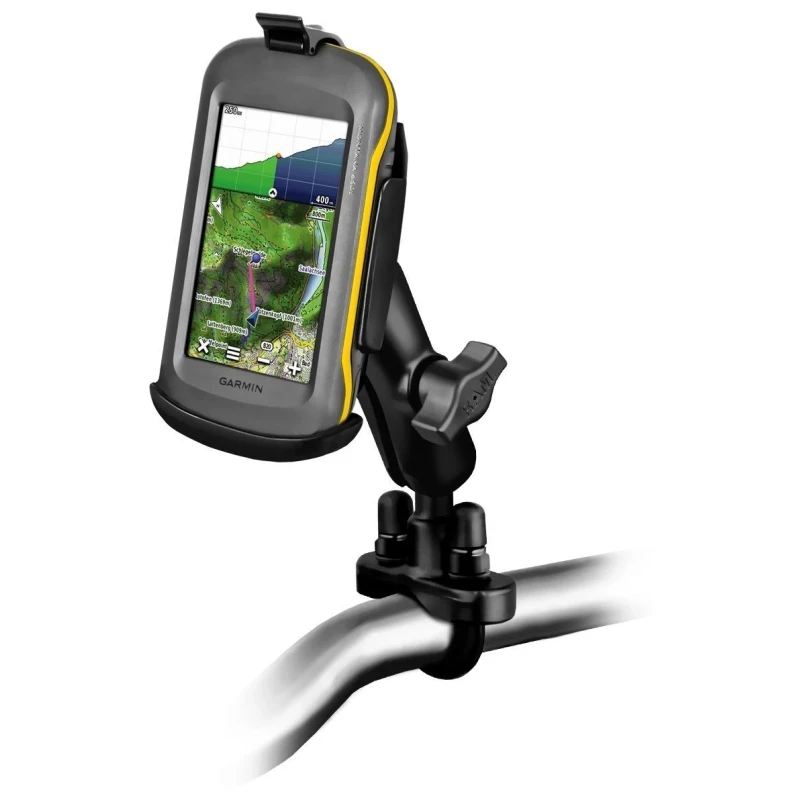 Handlebar mount Garmin Montana series - (1 inch), tube clamp, centre connecting arm