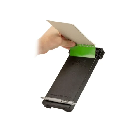 Aufbau-Halterung mit Notizblock-Tray -  (1 Zoll), mit Diamond-Basisplatte (Trapez)