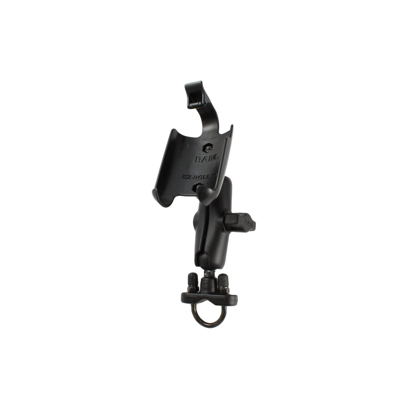 Lenker-Halterung Garmin Oregon Serie -  (1 Zoll), Schraubklemme, mittlerer Verbindungsarm (ca. 90 mm)