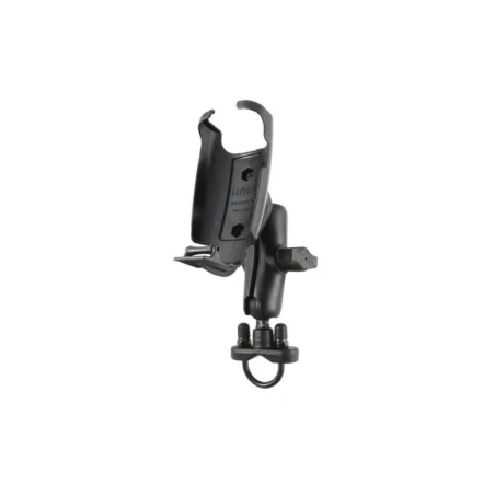 Lenker-Halterung Garmin GPSMAP 62/64 -  (1 Zoll), Schraub-Klemme, mittlerer Verbindungsarm (ca. 90 mm)