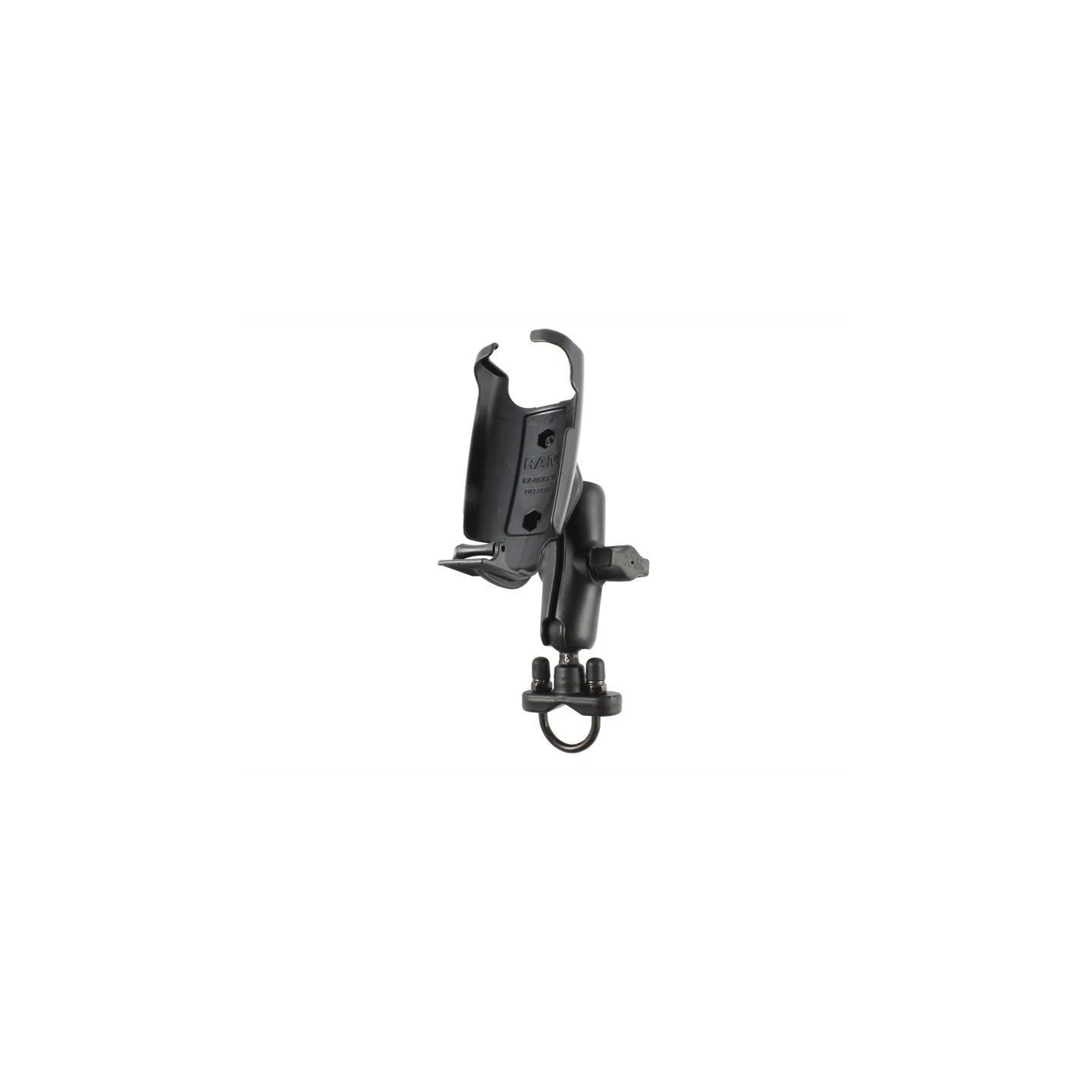 Lenker-Halterung Garmin GPSMAP 62/64 -  (1 Zoll), Schraub-Klemme, mittlerer Verbindungsarm (ca. 90 mm)