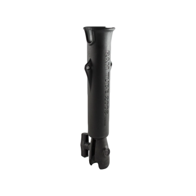 Flöten-Halter für Angelruten mit -Aufnahme (1,5 Zoll) - UV-Blocker Griff, Verbindungsarm mit Flötenanschluss