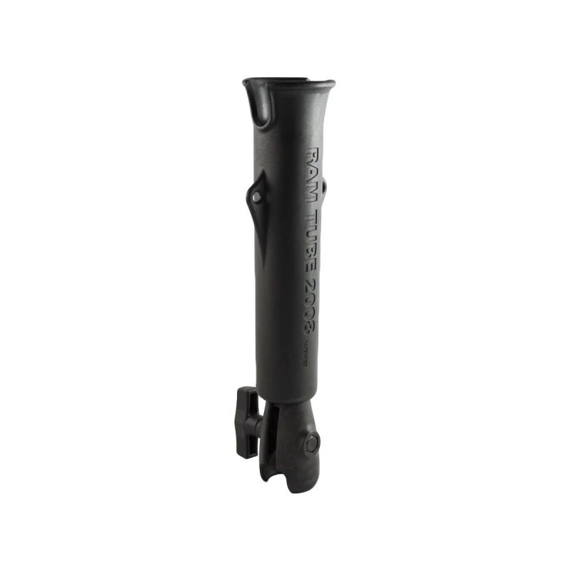 Flute holder for fishing rods with 1.5 inch holder - Connecting arm with flute connection