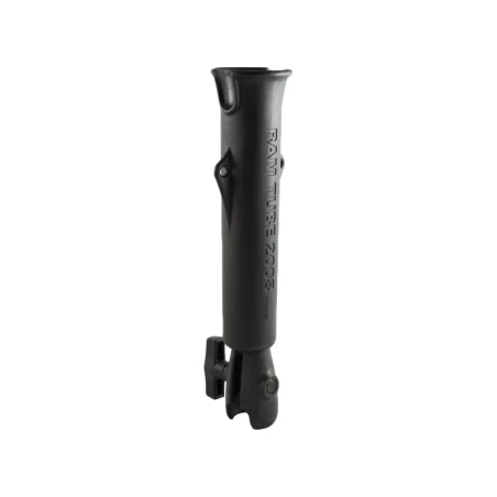 Flute holder for fishing rods with 1.5 inch holder - Connecting arm with flute connection