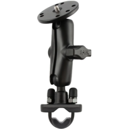Kamera-Halterung für Lenker/Rohre - mit Klemmschelle, 1/4"-20 Gewindestift,  (1 Zoll)