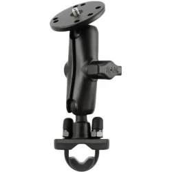 Kamera-Halterung für Lenker/Rohre - mit Klemmschelle, 1/4"-20 Gewindestift,  (1 Zoll)