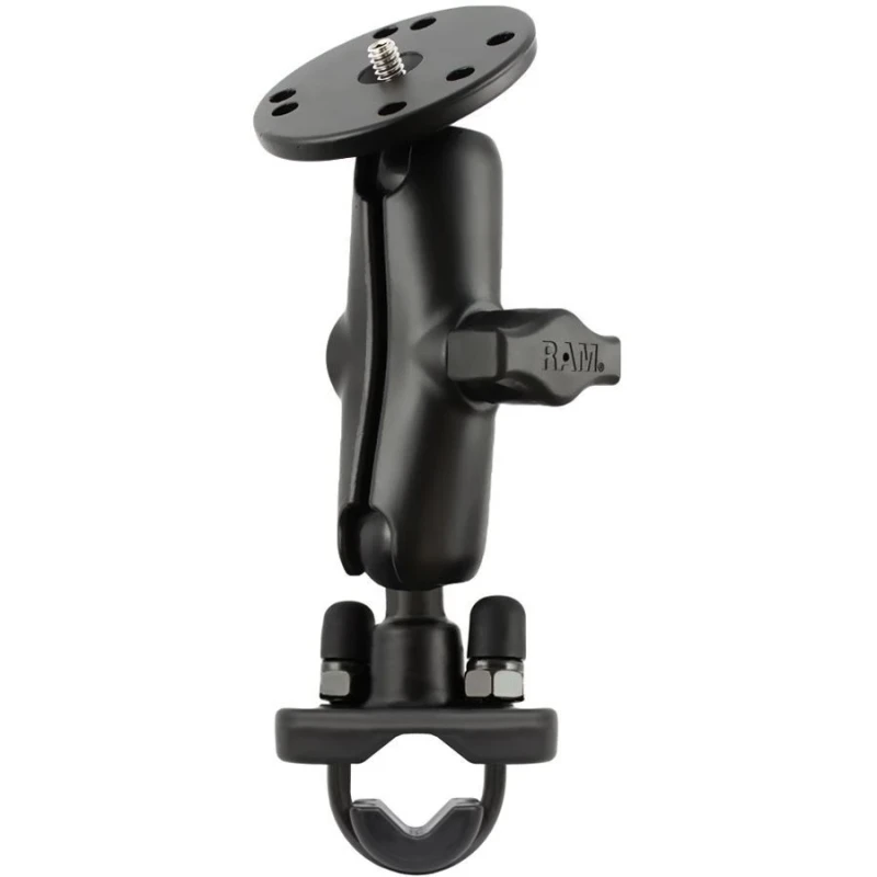 Kamera-Halterung für Lenker/Rohre - mit Klemmschelle, 1/4"-20 Gewindestift,  (1 Zoll)