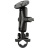 Camera mount for handlebars/tubes - with clamp, 1/4"-20 grub screw, (1 inch)