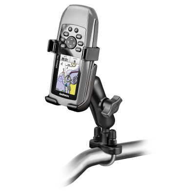 Lenker-Halterung Garmin GPSMAP 78 -  (1 Zoll), Schraub-Klemme, mittlerer Verbindungsarm