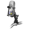 Handlebar mount Garmin GPSMAP 78 - (1 inch), screw clamp, centre connection arm