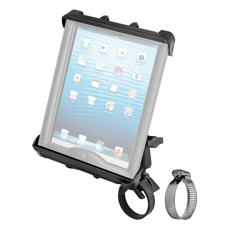 Tablet-Halterung 10 Zoll Tablets -  (1 Zoll), mit Rohrschelle
