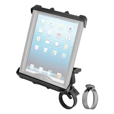 Tablet-Halterung 10 Zoll Tablets -  (1 Zoll), mit Rohrschelle