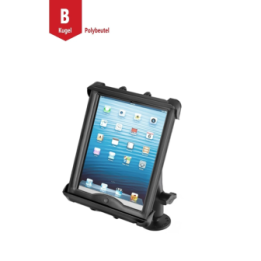 Aufbau-Halterung 10 Zoll Tablets -  (1 Zoll), mittlerer Verbindungsarm, runde Basisplatten (AMPS)